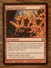 MTG x1 SHARED ANIMOSITY 1x EX-NM Morningtide (Free Shipping!!) EDH Magic