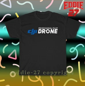 Nuova maglietta maglietta DJI Professional Pilot Drone logo maglietta uomo maglietta americana - Foto 1 di 19