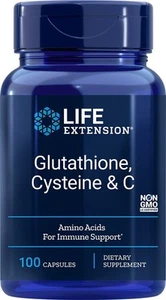Life Extension Glutathione, Cysteine & C 100 VegCap - Picture 1 of 1