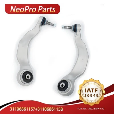 Kit brazo de control inferior delantero para BMW G12 740e 740i 740Le 745e xDrive 2016-2022 Foto 1 de 4