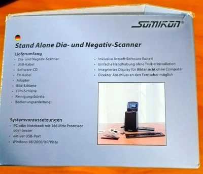 Diascanner- Somikon px 2180- neuwertig-in OVP - Bild 1 von 4