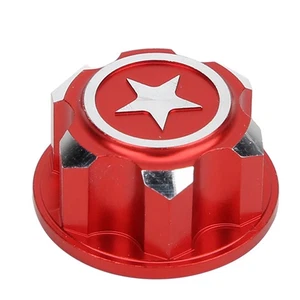 4 STCK. Aluminiumlegierung Metall 17 mm Sechskant Radbefestigungsmuttern Set passend für X MAXX Summit - Bild 1 von 11