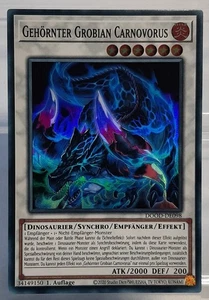 Gehörnter Grobian Carnovorus - SR - DOOD-DE098 - Doom of Dimensions - DE/NM - Bild 1 von 2