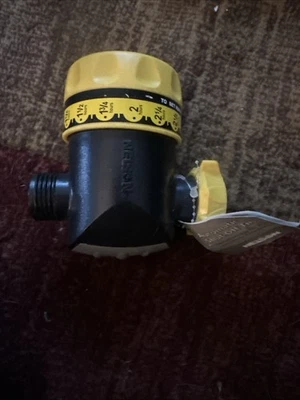 Temporizador mecánico de agua 856604-1001 amarillo negro Foto 1 de 2