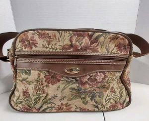 Bolso de hombro equipaje alfombra para pasar la noche tapiz Jaguar vintage - Imagen 1 de 18