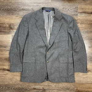Pendleton Abrigo Deportivo Blazer Talla 44 Largo 44L Mezcla de Lana Tweed Traje Chaqueta Elegante - Imagen 1 de 12