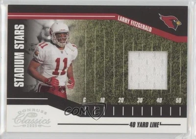 2005 Donruss Classics Stadium Stars 40 Yard Line Jerseys /150 Larry Fitzgerald - Image 1 of 2