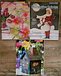 Lot of 3 THE DECORATIVE PAINTER Magazine Tole Painting Patterns 2005 Christmas - Picture 1 of 5