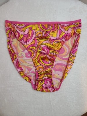 New VTG Delicates Second Skin Satin Classic Brief Panty Size Lg RARE - Image 1 of 4