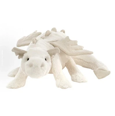 Jellycat Mythical Animal Series Snow Dragon Christmas Plush Toy Doll Gifts 50CM - Image 1 of 4