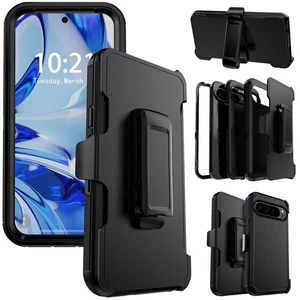 For Google Pixel 9/9 Pro/9 Pro XL Phone Case Protective Cover / Belt Clip Holder - Picture 1 of 16