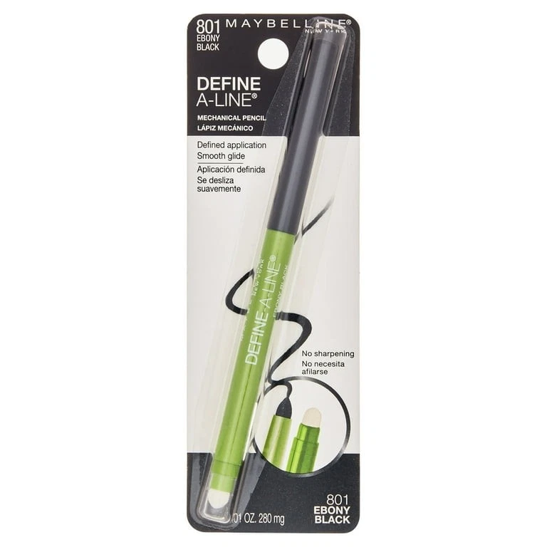 Maybelline Define A-Line Eye Pencil 801 Ebony Black - Image 1 of 1