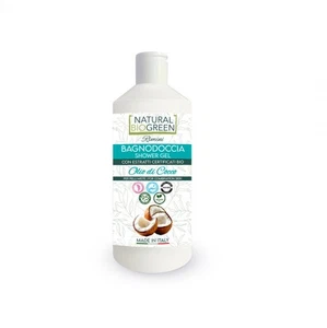 Naturalbiogreen Coconut Oil Shower Bath for Vegan Combination Skin 400ml - Picture 1 of 1