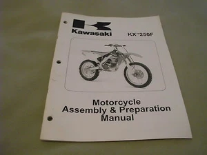 Kawasaki KX250F 2006 manual de montaje y preparación de motocicletas - Imagen 1 de 1