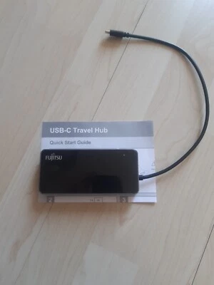 Fujitsu USB-C Travel Hub/Port Replicator (S26391-F6007-L153) universal NEU - Bild 1 von 2