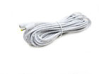 Long 5m Extension Power Lead Charger Cable White for Zoom H4nSP Handy Recorder
