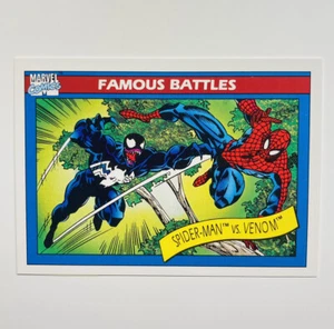 1990 Marvel Universe Series 1 Spider-Man Vs. Venom #106 Mint Card - Picture 1 of 1