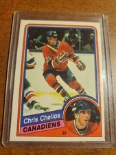  1984-85 O-Pee-Chee #259 Chris Chelios RC - Montreal Canadiens - OPC