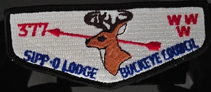 OA Sipp-O Sippo Lodge 377 - Regular Issue s7a Flap - Bild 1 von 2