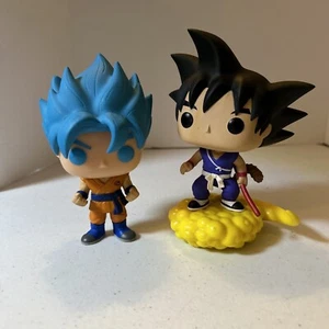 Funko Pop! Animation Dragon Ball Z Super Saiyan Goku God Flying Nimbus Figures - Picture 1 of 12
