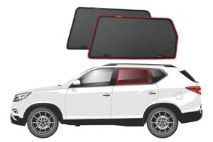 Genuine SNAPSHADES Car Rear Window Shades for SsangYong Rexton 2nd Gen (Y400;... - Picture 1 of 6