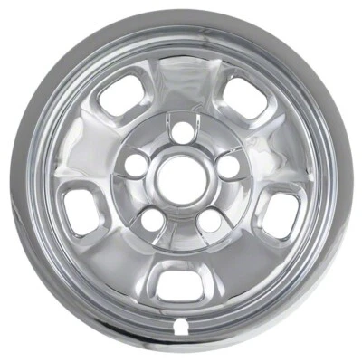 NEW 17" Chrome Cover Wheelskin Liner for Dodge RAM 1500 5-lug 5-hole Steel Wheel - Image 1 of 3