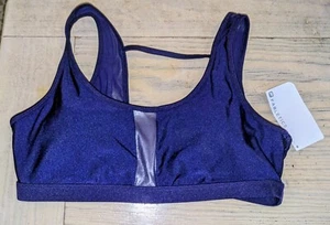Neu mit Etikett Fabletics Brinley Sport-BH dunkelblau Größe XL 12-14 - Bild 1 von 7