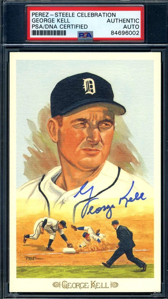 George Kell PSA DNA Signed Perez Steele Celebration Autograph - Image 1 of 1