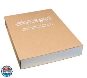 Kraftpapiereinband Zeichennotizbuch und Skizzenbuch - leere einfache Skizzenbücher - 125g - Bild 1 von 5