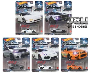 Hot Wheels Fast & Furious Premium 2023 HNW46-956A Set of 5 Cars 1/64 - Picture 1 of 1