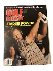 GOLF DIGEST MAGAZINE DECEMBER 1982 VOL. 33 No. 12 STADLER POWER!  CRAIG STADLER - Picture 1 of 17