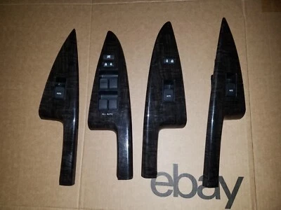 2013 2014 2015 TOYOTA VENZA DARK BROWN MASTER POWER WINDOW SWITCH SET OEM - Image 1 of 4