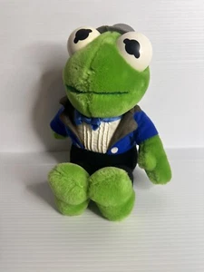 Vintage 1988 Fisher Price Dakin Muppets Kermit Frog Plush Toy Top Hat Tuxedo - Bild 1 von 8