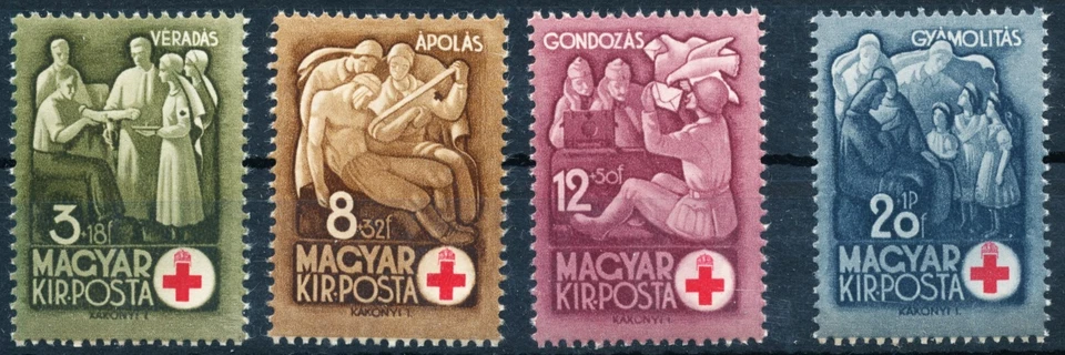 HUNGRÍA - 1942. Cruz Roja I. -MNH Foto 1 de 1