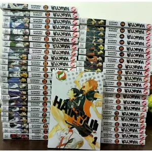 Haikyuu Manga Set Vol 1-45 Haikyuu!! Englischer Comic Haruichi Furudate - schnell DHL - Bild 1 von 12