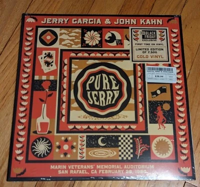 Jerry Garcia & John Kahn Pure Jerry Vinyl LP RSD 2023 Black Friday BF SEALED - Image 1 of 2