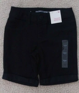 Girls SO Black Ultimate Bermuda Shorts: size 8 - Picture 1 of 2