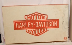 Harley Davidson rain Set HO Scale W/box Milwaukee Road Brookfield Limited Rare - Picture 1 of 8