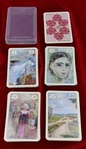 Brittas Fortune Telling 36 Card Set German Lenormand Type By Britta Kienle - Picture 1 of 4