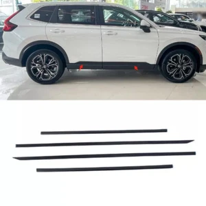 Black Outside Body Side Molding Line Stripe Cover Trim For Honda CR-V 2023-2026 - Picture 1 of 7