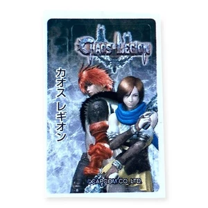 Sony PlayStation 2 PS2 Chaos Legion Vintage Capcom Official Memory Card Sticker - Picture 1 of 1