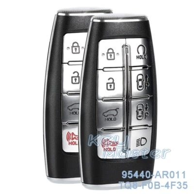 2 for Genesis GV70 2020 2021 2022 2023-2025 Proximity Remote Key Fob 95440-AR011 - Image 1 of 4