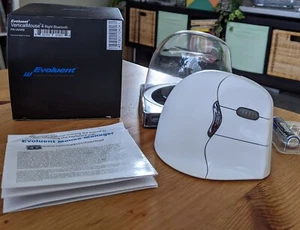 Evoluent VerticalMouse 4 Right Bluetooth [Good as New w/ Box ] - Afbeelding 1 van 4