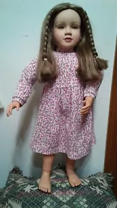 MUÑECA MY TWINN LARGA MARRÓN CLARO CABELLO OJOS AVELLANA 1996 23" DE ALTO - Imagen 1 de 8