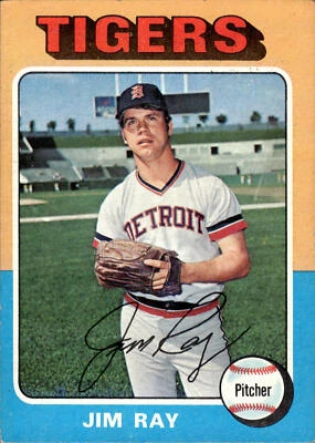 1975 Topps - #89 Jim Ray EX+. - Image 1 of 2