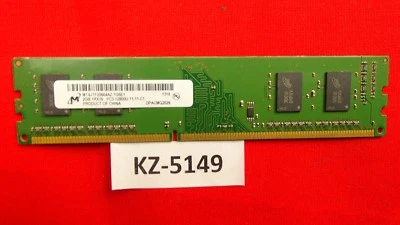 1x Micron 1RX16 PC3-12800U DDR3-1600 RAM 2GB HP 698649-154 - Image 1 of 2