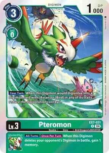 Pteromon EX7-031 R - Digimon - Liberator - Picture 1 of 1