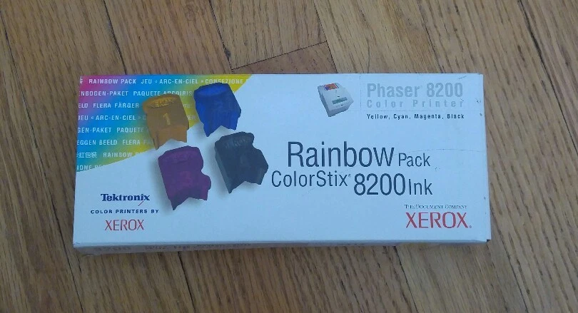 Xerox Phaser 8200 Solid Ink ColorStix Rainbow pack.. - Image 1 of 1