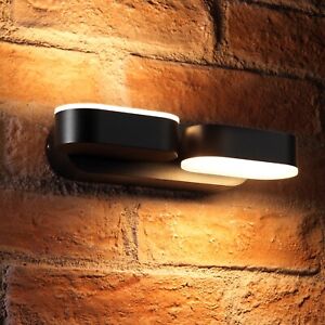 Auraglow 13w Indoor / Outdoor Integrated Twin LED Up & Down Rotating Wall Light