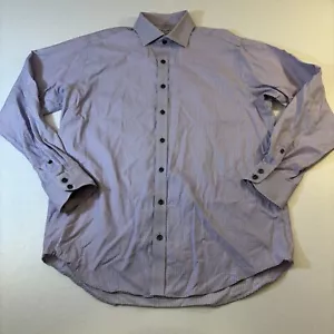 Twillory Camicia Abito Uomo 16,5 34/35 Tradizionale Sicuro Cotone Non Ferro Elasticizzato - Foto 1 di 9
